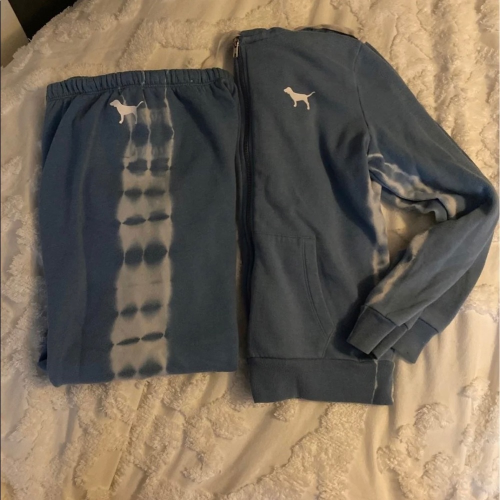 Pink sweatshirt & matching pants